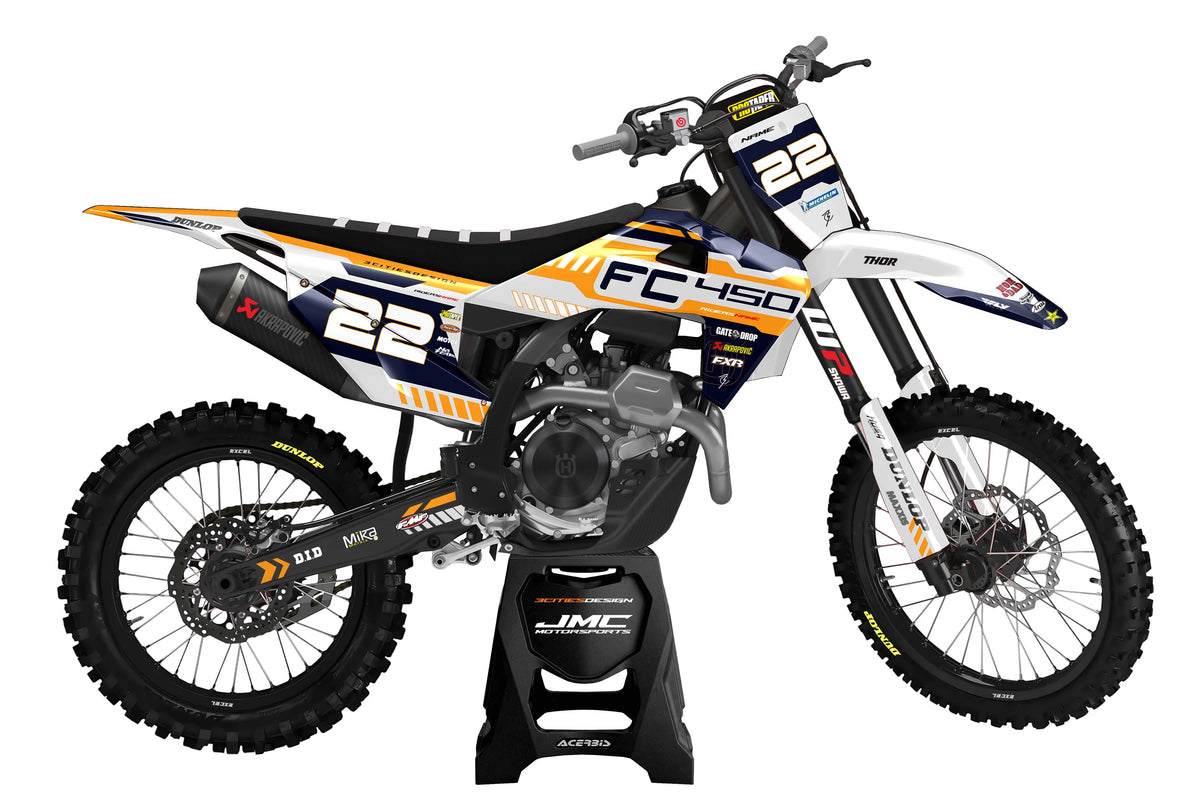 Husqvarna - Factory White Navy