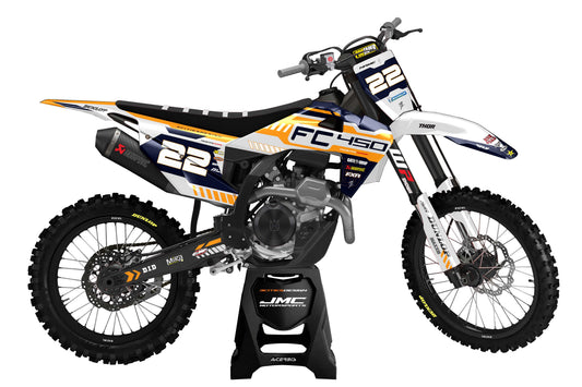 Husqvarna - Factory White Navy