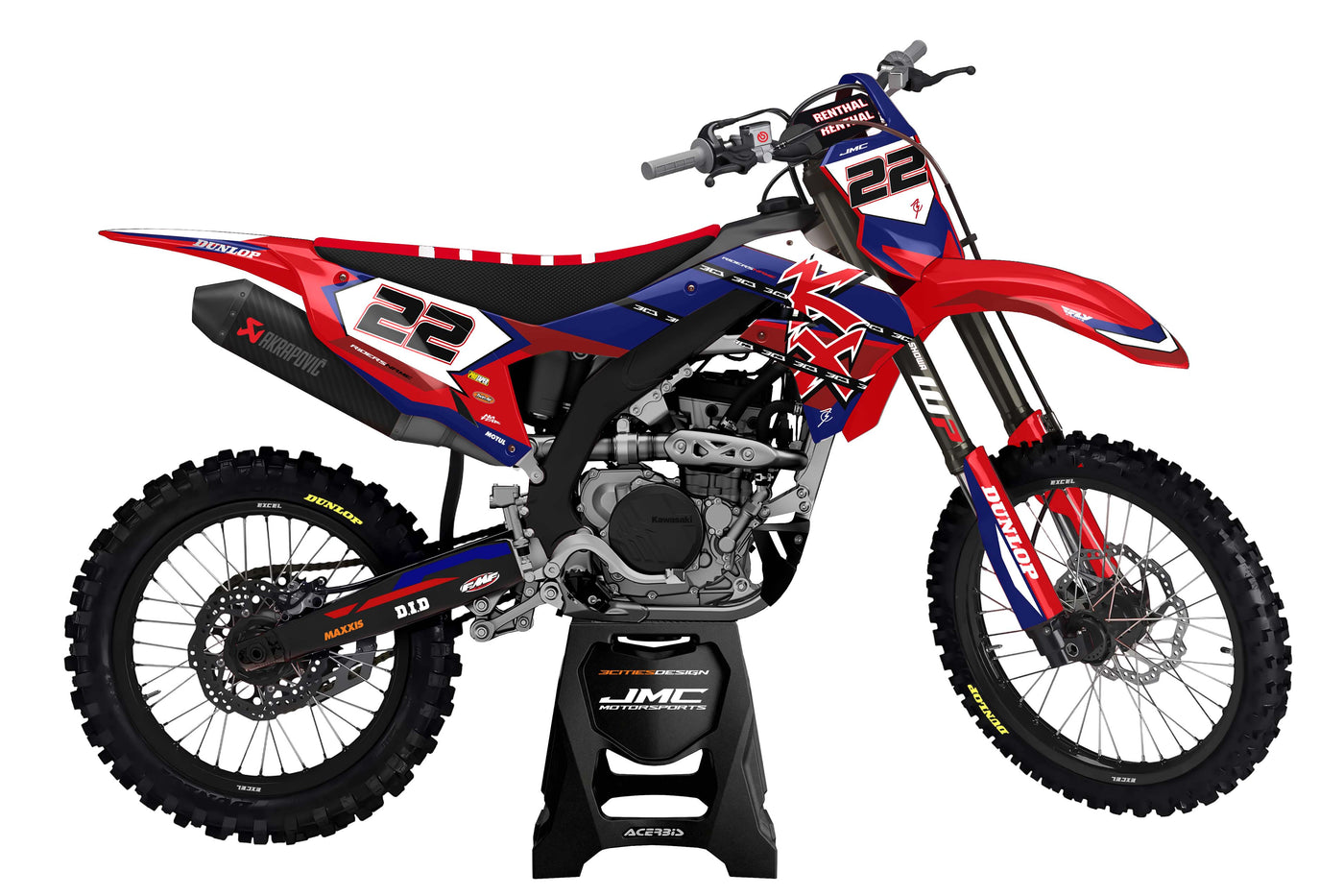 Kawasaki - Patriot RedBlue